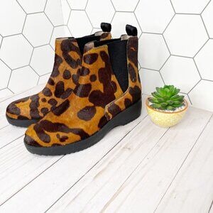 Louise et Cie Zareb Y2K Lug Sole Platform Pull on Construction Ankle Boots 8.5